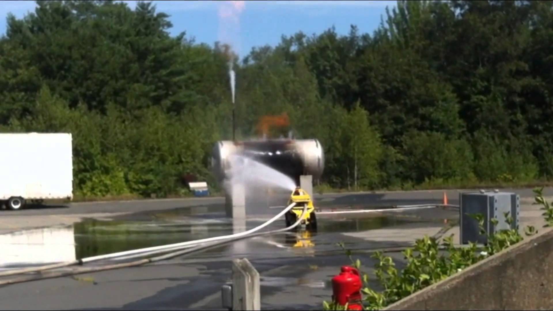 Fire-Fighting Tracked Service Robot