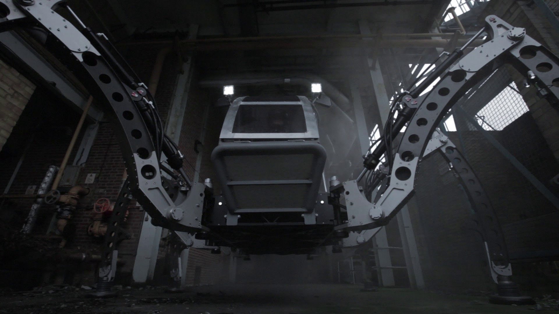 Mantis - Two Tonne Turbo Diesel Hexapod Walking Machine