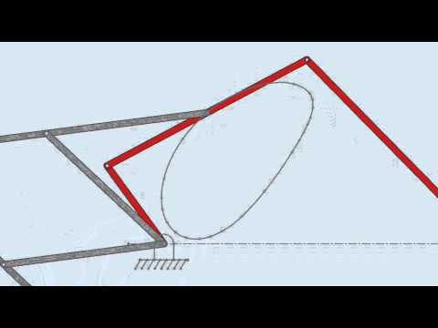 Pantograph - copying a path of point on a coupler of four bar linkage