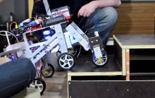 Heriot-Watt EPS Mechanical Engineering, Stair climbing Robot Shrimp 2011