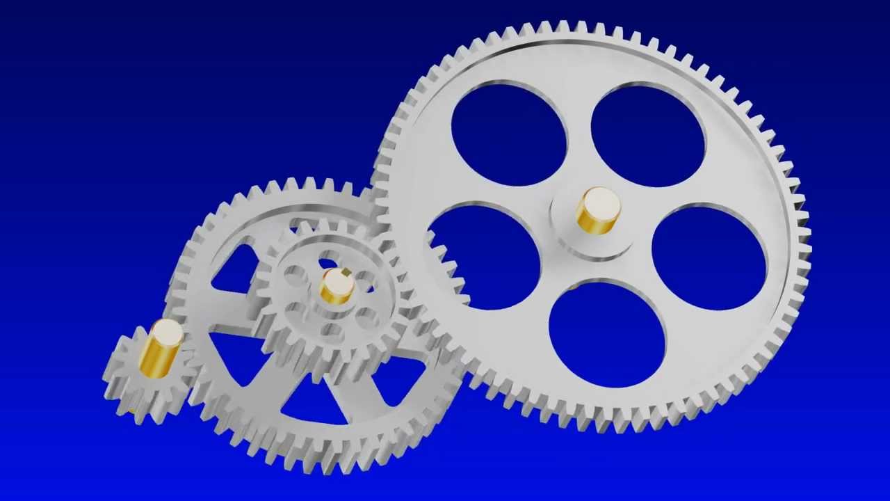 Spur Gear Animation